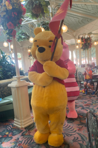 Character dining at Magic Kingdom's Crystal Palace with Winnie the Pooh and Friends