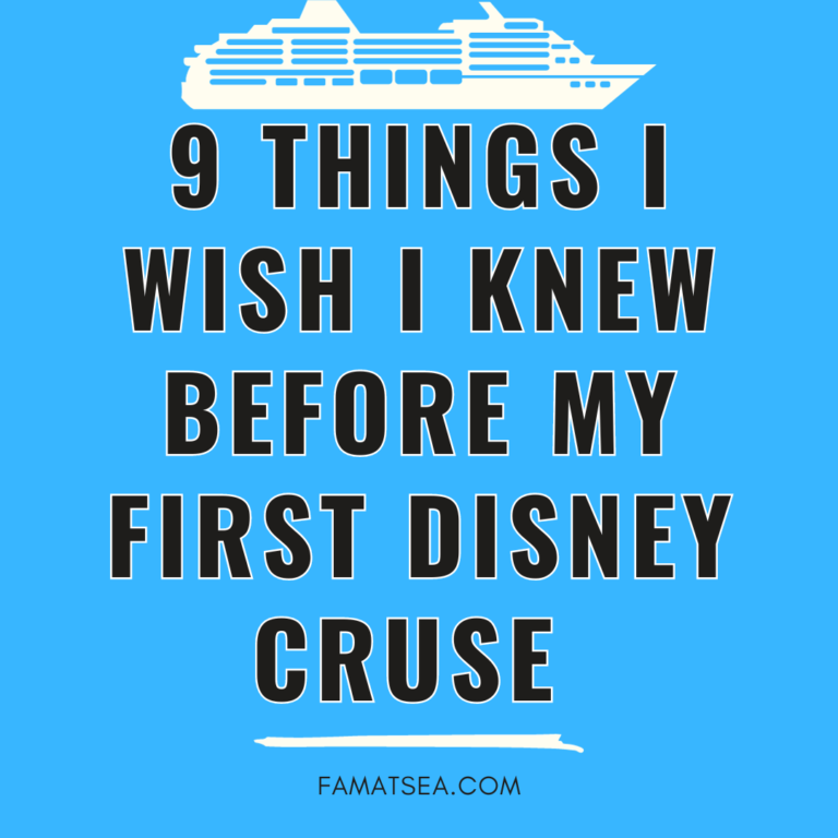 9 Things I Wish I Knew Before My First Disney Cruise