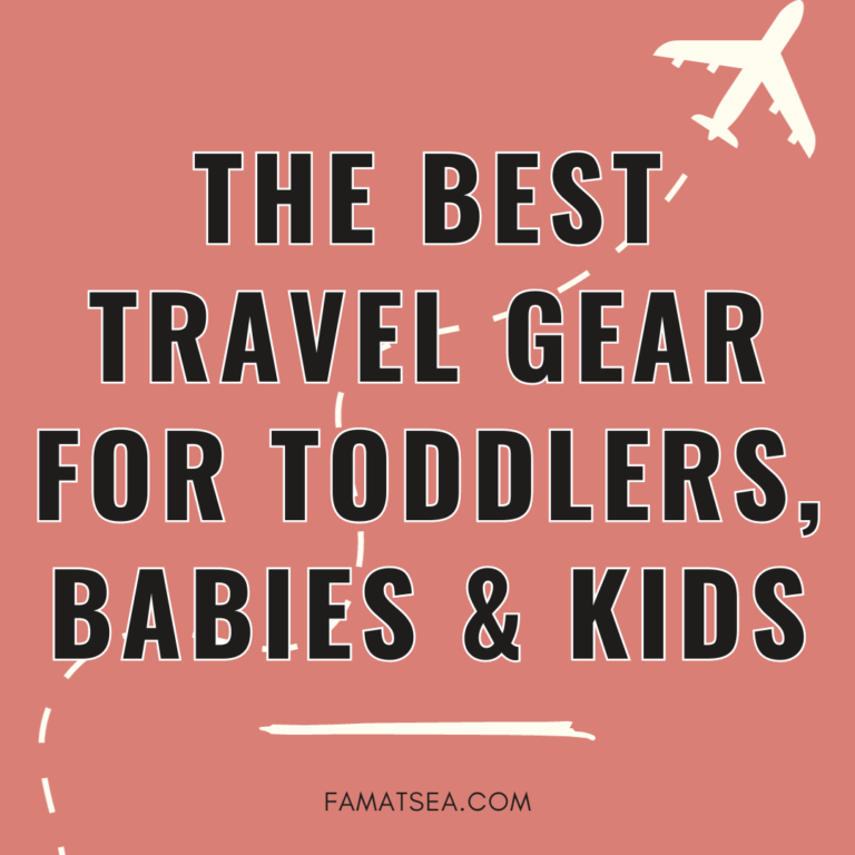 The Best Travel Gear for Toddlers, Babies, and Kids, Best Travel Products for Kids, Best Products for Flying with Babies and Toddler, Best Products for Car Trips with Kids