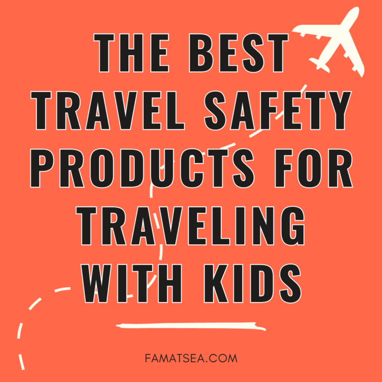 The Best Travel Safety Products for Traveling with Kids